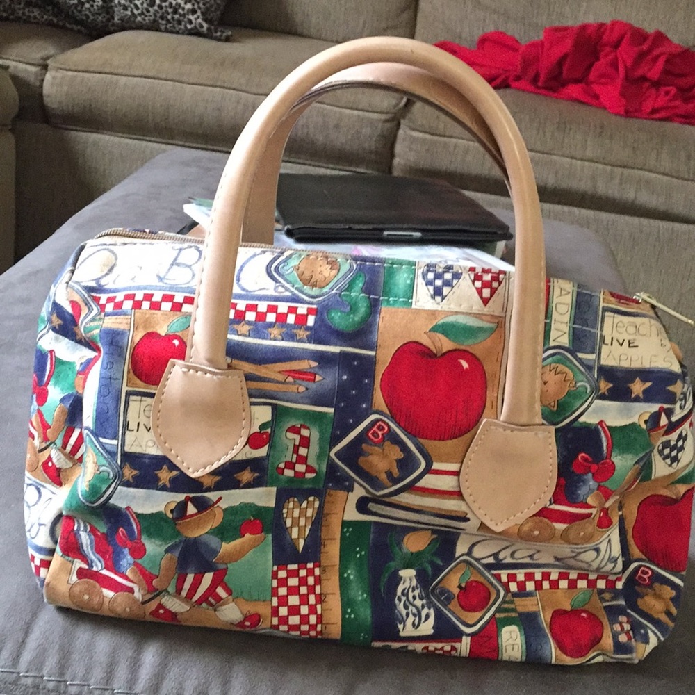Teacher handbag. Super cute and stylish.